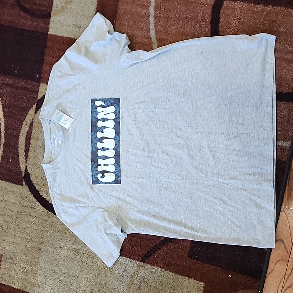 GREY CHILLIN' T SHIRT